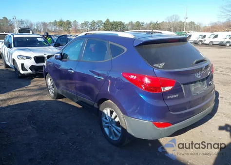 2013 Hyundai Tucson Limited из США, поврежденный, VIN KM8JUCAC5DU621232